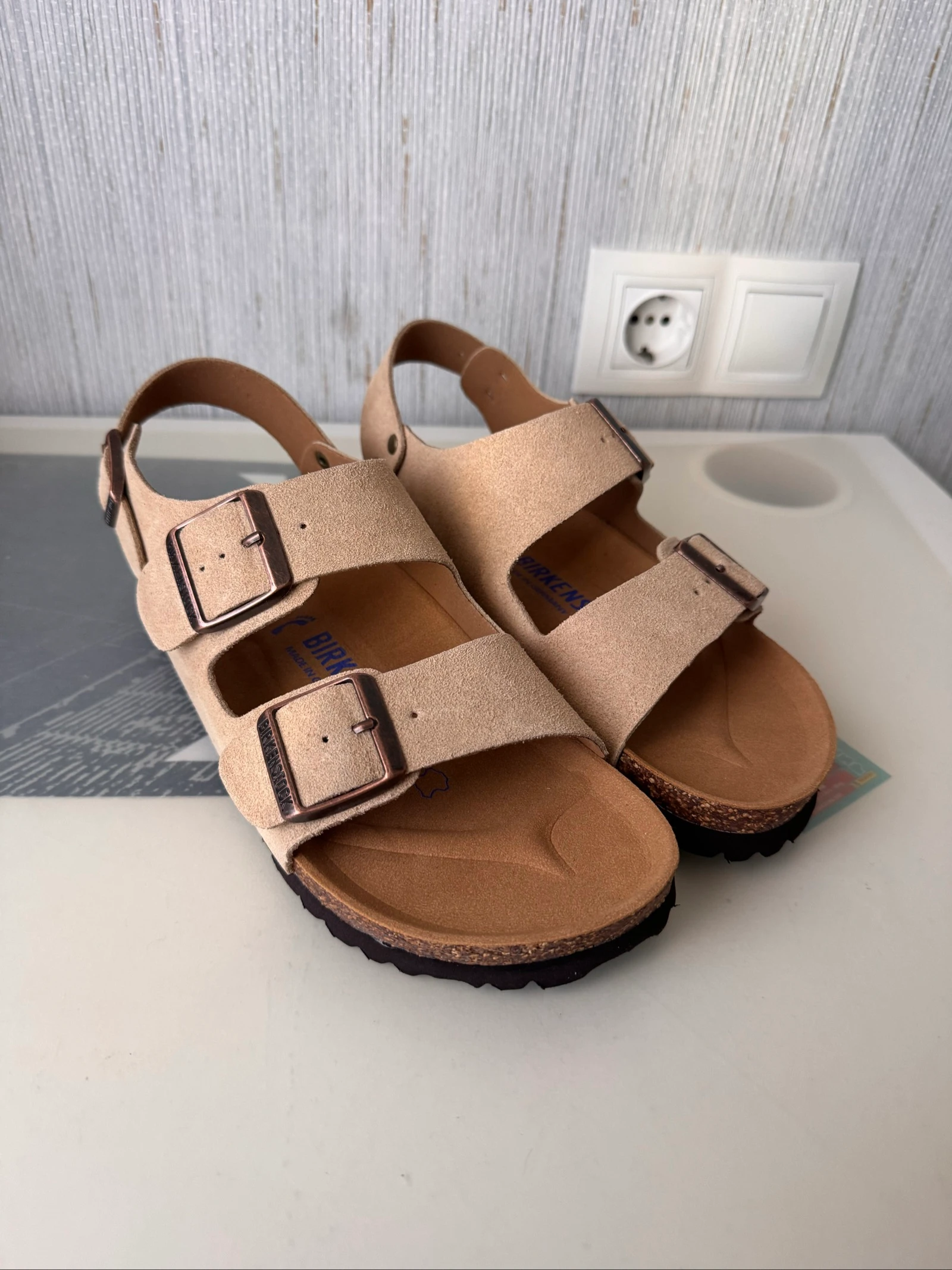 Birkenstock Milano originales T.37 beige | Nuevas | Envío rápido